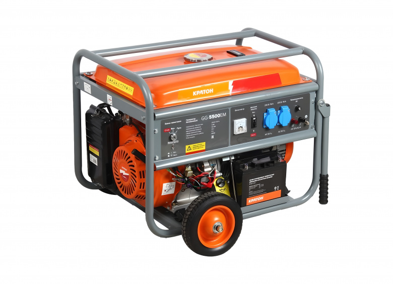 Бензиновый генератор GG-5500EL Кратон