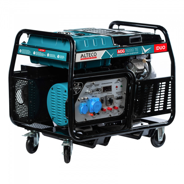 Бензиновый генератор Professional AGG 15000TE Duo ALTECO