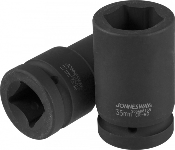 Головка торцевая ударная глубокая 1"DR 50 мм S03AD8150 Jonnesway