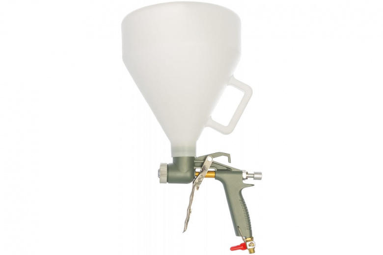Краскопульт грунтовочный (4,6,8мм 3,5-5,атм.)  нейлоновый бак Pegas pneumatic