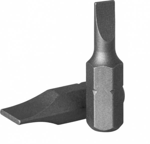 Вставка-бита 1/4"DR шлицевая SL6 25 мм 514560 OMBRA
